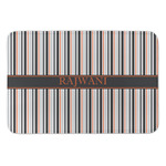 Gray Stripes Anti-Fatigue Kitchen Mat (Personalized)
