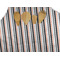 Gray Stripes Apron - Pocket Detail with Props