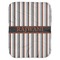 Gray Stripes Baby Swaddling Blanket (Personalized)
