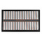 Gray Stripes Bar Mat - Small (Personalized)