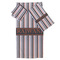 Gray Stripes Bath Towel Sets - 3-piece - Front/Main