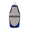 Gray Stripes Bottle Apron - Soap - FRONT