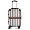 Gray Stripes Carry-On Travel Bag - With Handle
