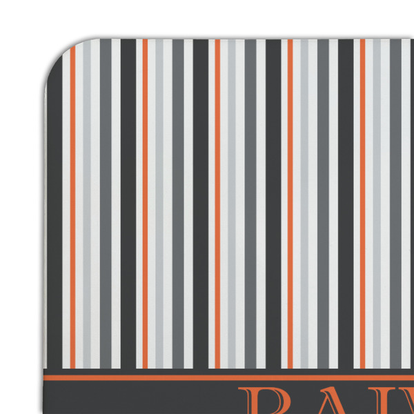 Gray Stripes Coaster Set - DETAIL