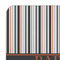 Gray Stripes Coaster Set - DETAIL