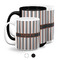 Gray Stripes Coffee Mugs Main