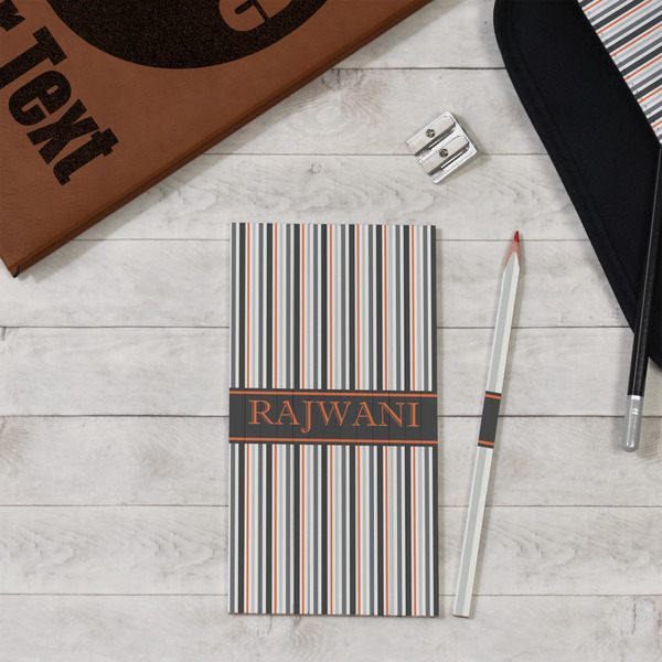 Gray Stripes Colored Pencils - In Context