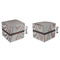 Gray Stripes Cubic Gift Box - Approval