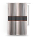 Gray Stripes Curtain