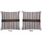 Gray Stripes Decorative Pillow Case - Approval