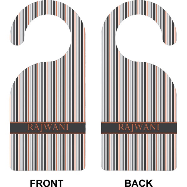 Gray Stripes Door Hanger (Approval)