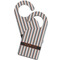 Gray Stripes Door Hanger - MAIN