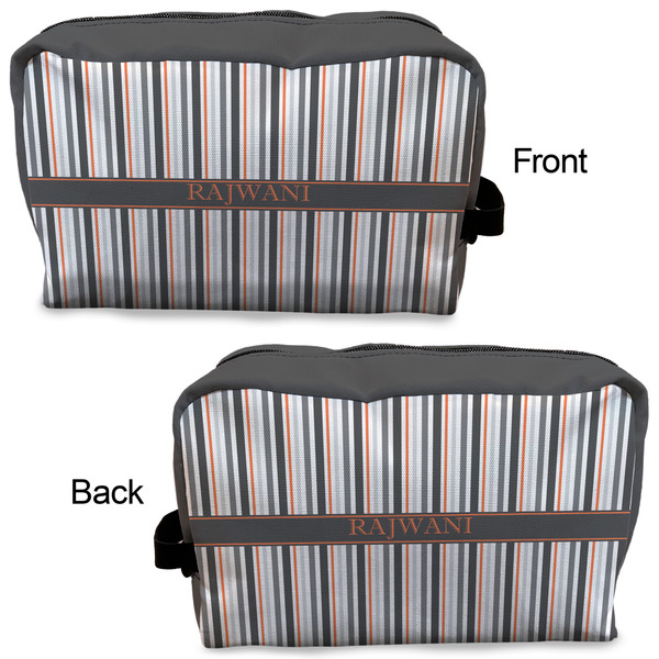 Gray Stripes Dopp Kit - Approval