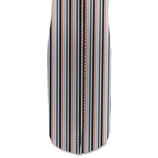 Gray Stripes Double Wine Tote - DETAIL 2 (new)