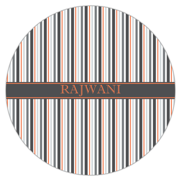 Gray Stripes Drink Topper - XSmall - Single