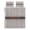 Gray Stripes Duvet cover Set - Queen - Alt Approval