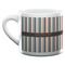 Gray Stripes Espresso Cup - 6oz (Double Shot) (MAIN)
