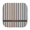 Gray Stripes Face Cloth-Rounded Corners