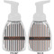 Gray Stripes Foam Soap Bottle Approval - White