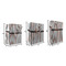 Gray Stripes Gift Bags - All Sizes - Dimensions