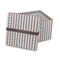 Gray Stripes Gift Boxes with Lid - Parent/Main