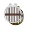 Gray Stripes Golf Ball Marker Hat Clip - PARENT/MAIN