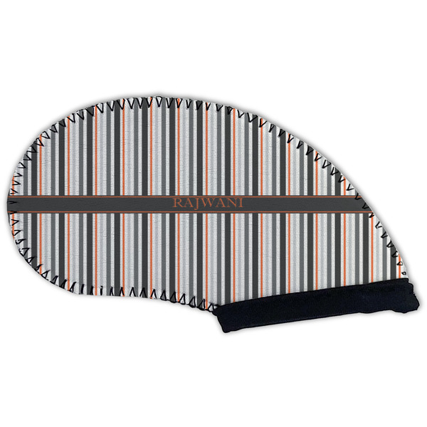 Gray Stripes Golf Club Covers - BACK