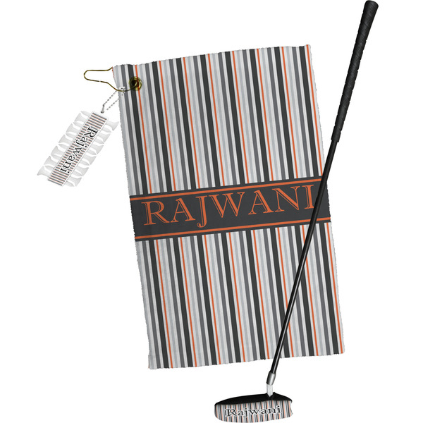 Gray Stripes Golf Gift Kit (Full Print)