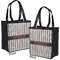Gray Stripes Grocery Bag - Apvl