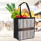 Gray Stripes Grocery Bag - LIFESTYLE
