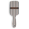 Gray Stripes Hair Brush - Front View
