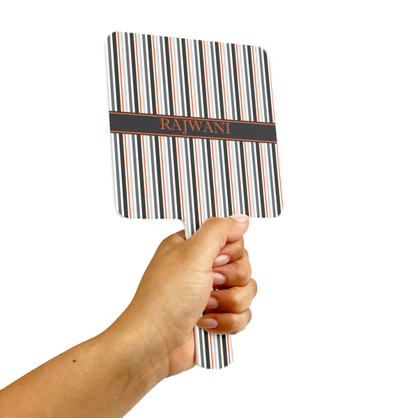 Gray Stripes Hand Mirrors - Alt View