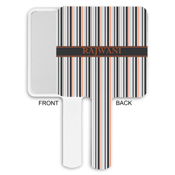 Gray Stripes Hand Mirrors - Approval