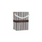 Gray Stripes Jewelry Gift Bags - Gloss (Personalized)