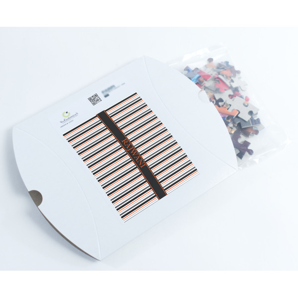 Gray Stripes Jigsaw Puzzle 110 Piece - Box