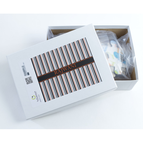 Gray Stripes Jigsaw Puzzle 30 Piece - Box