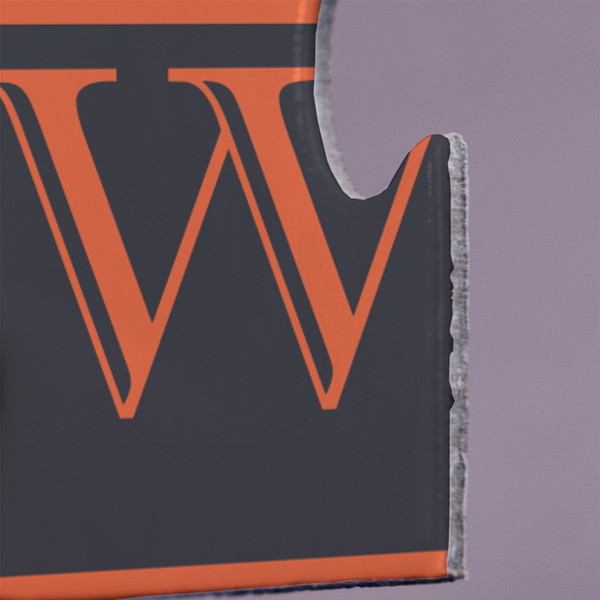 Gray Stripes Jigsaw Puzzle 30 Piece  - Close Up