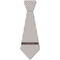 Gray Stripes Just Faux Tie