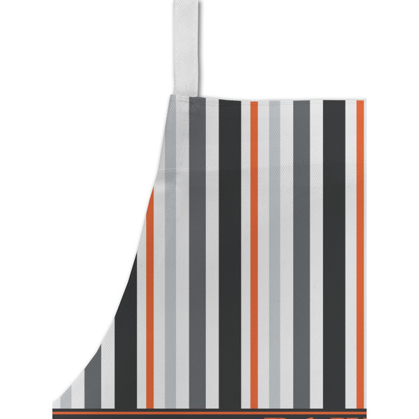 Gray Stripes Kid's Aprons - Detail