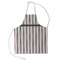 Gray Stripes Kid's Aprons - Small Approval