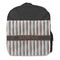 Gray Stripes Kids Backpack - Front