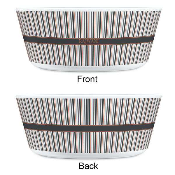 Gray Stripes Kids Bowls - APPROVAL