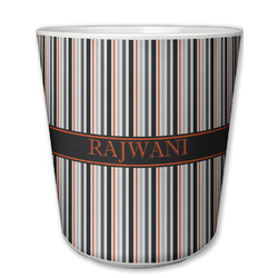 Gray Stripes Plastic Tumbler 6oz (Personalized)