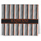 Gray Stripes Kitchen Towel - Poly Cotton w/ Name or Text