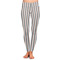 Gray Stripes Ladies Leggings - 2X-Large