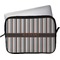 Gray Stripes Laptop Sleeve (13" x 10")