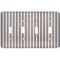 Gray Stripes Light Switch Cover (4 Toggle Plate)