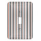 Grey Stripes Light Switch Cover (Single Toggle)
