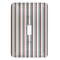 Gray Stripes Light Switch Cover