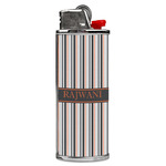 Gray Stripes Case for BIC Lighters (Personalized)
